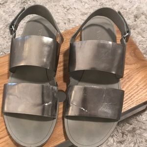 Silver Vince Sandals